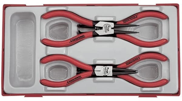 Teng Tools 4-delad tångsats för inre och yttre låsringar - 112520101