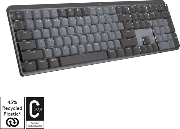 Logitech trådlöst tangentbord Master Series MX Mechanical - US Layout - Grafit