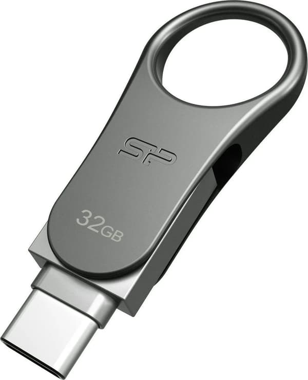 Silicon Power Mobile C80 flashdrev, 32GB (SP032GBUC3C80V1S)