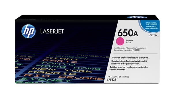 HP 650A - magenta - original - LaserJe