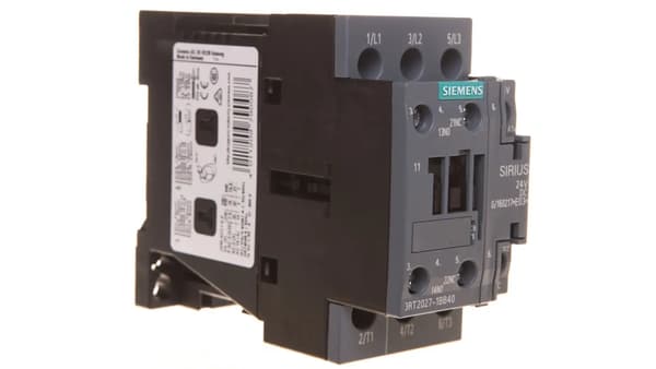Effektkontaktor 32A 3P 24V DC 1S 1N S0 3RT2027-1BB40