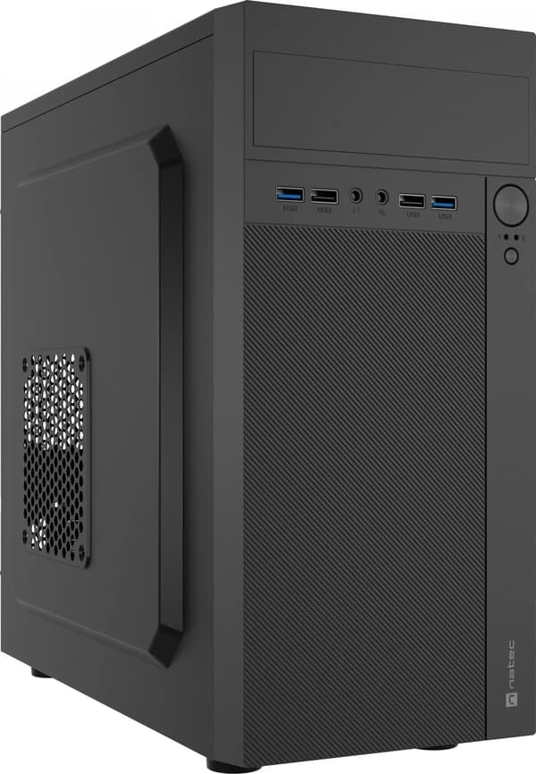 ATX Semi-tower Box Natec NPC-2038 Svart
