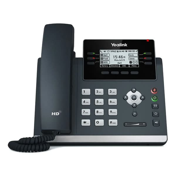 IP-puhelin Yealink T42U Musta
