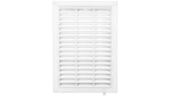 Ventilationsgaller 128x197mm vit allusion+twine T59