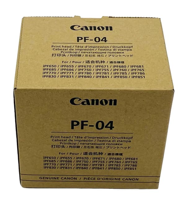 Alkunperäinen mustepatruuna Canon PF-04