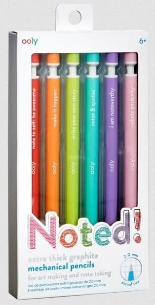 Olówki Mekanisk pastellram set 6st