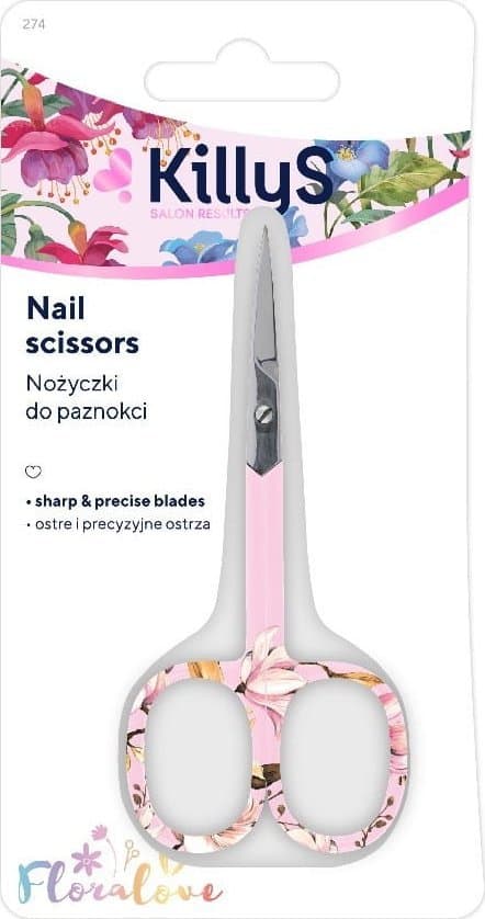 Killys_FloraLove Kynsisakset Kynsityynyt Kukkakuvioiset