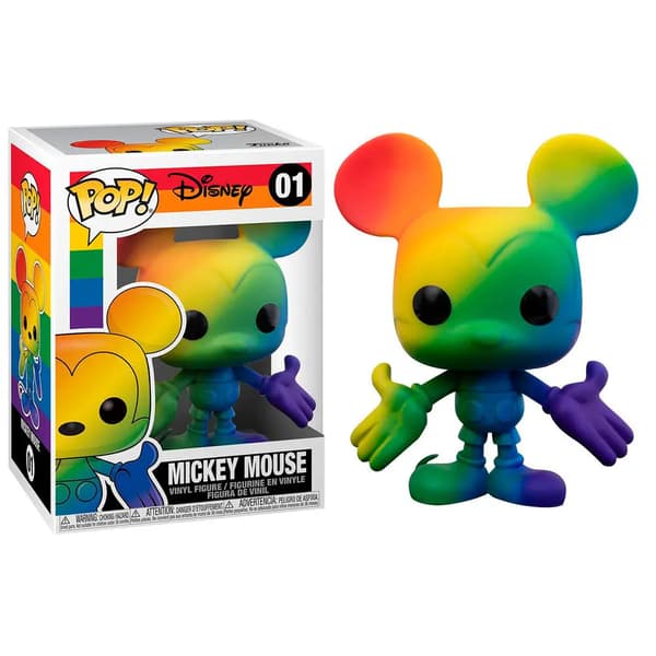POP-figur Disney Pride Musse Pigg Regnbåge