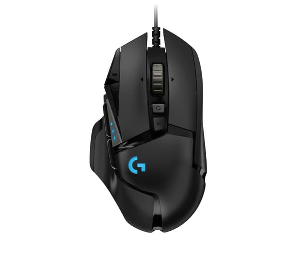 Logitech mus G502 Hero - sort