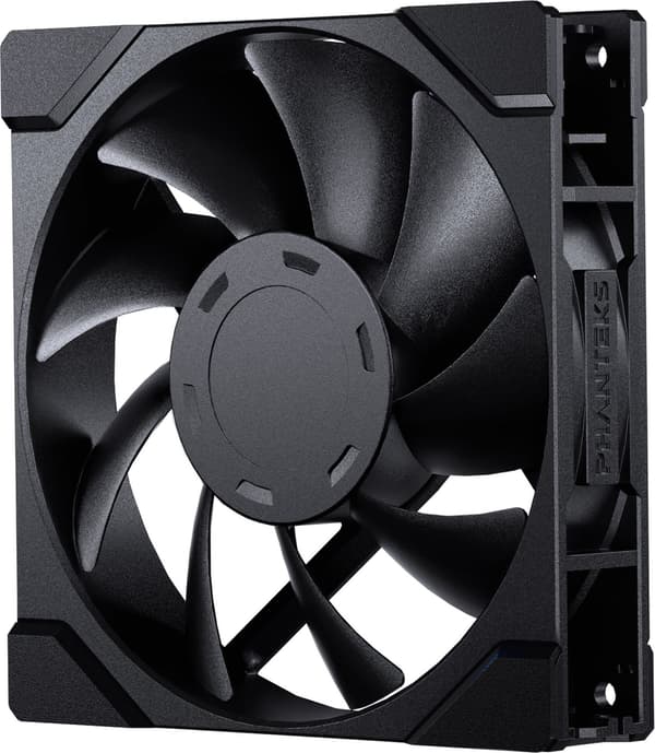 PHANTEKS M25 Gen2 PWM-blæser - 120 mm, sort