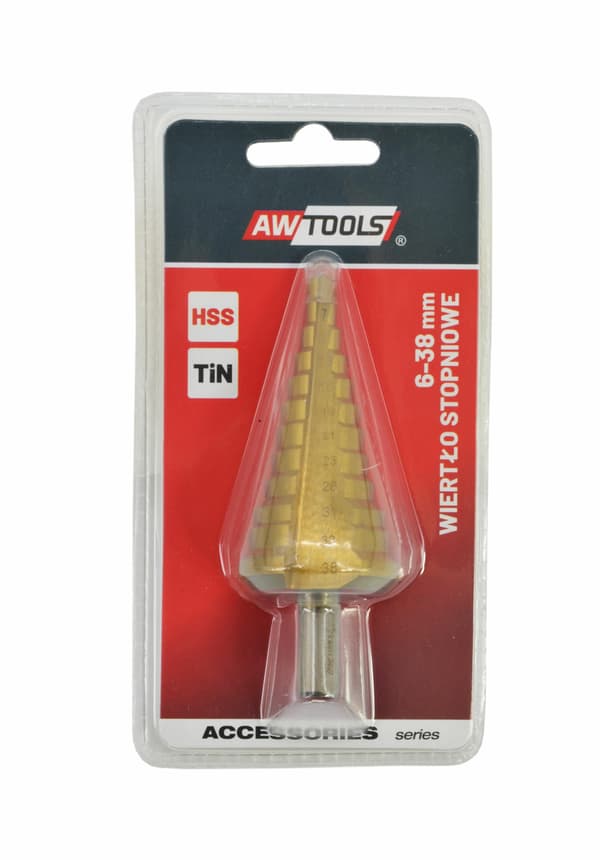 AWTOOLS TRINBOR HSS-TIN/6-38mm