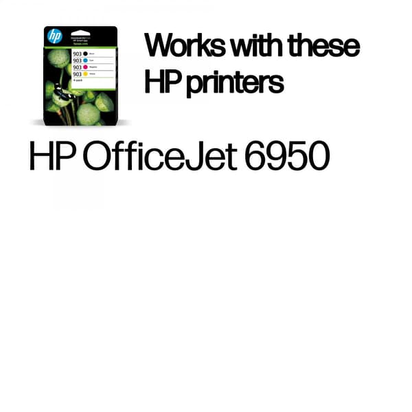 HP 903 - 4-pack - svart, gul, cyan, magenta - original - bläckpatron