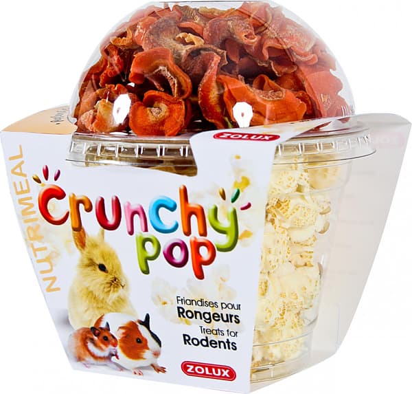 Zolux ZOLUX CRUNCHY POP gulerod 43 g
