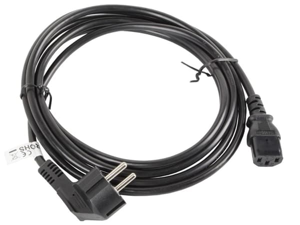Virtajohto Lanberg CA-C13C-11CC-0050-BK Musta 5 m