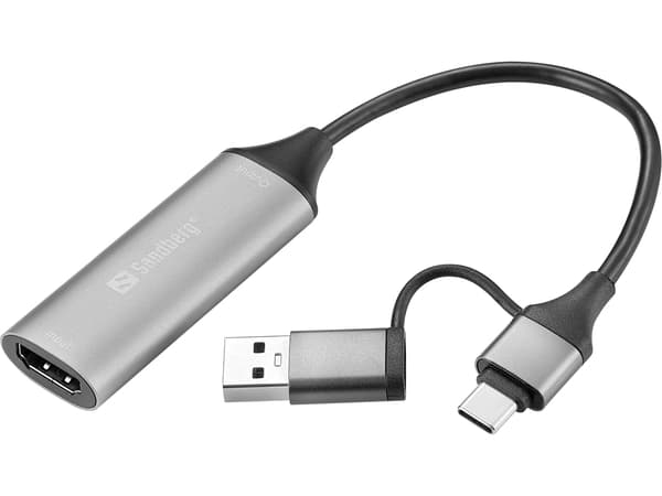 Sandberg HDMI Capture Link till USB-C/A