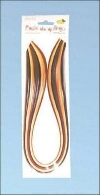 Quillingremsor 10mmx50cm brun 100st