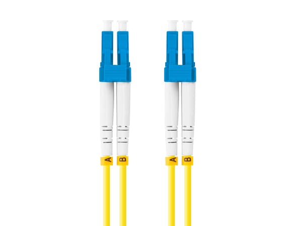Lanberg light-air SM LC/UPC - LC/UPC 5.0m gul