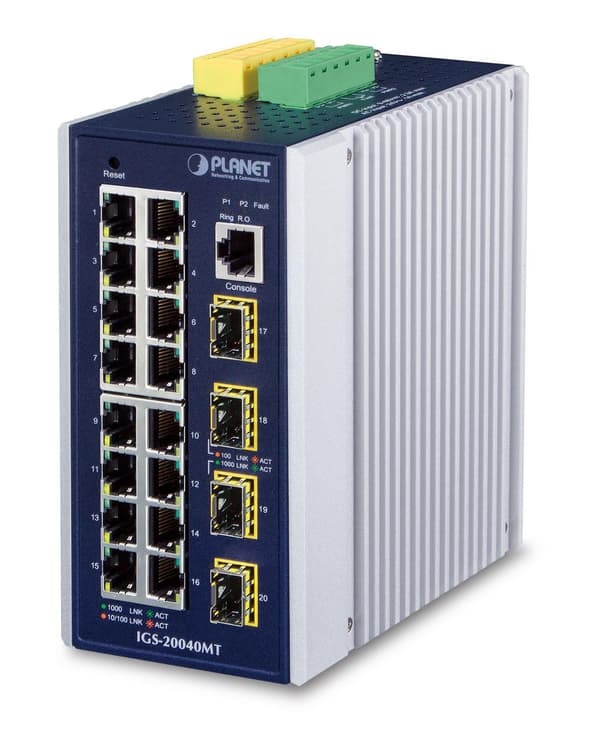PLANET IGS-20040MT - switch - 20 portar - hanterad