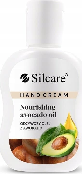 Silcare närande handkräm med avokadoolja, närande kräm för händer med avokadoolja 100 ml