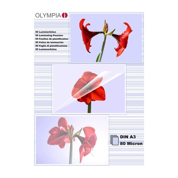 1x25 Olympia Laminating pouches DIN A3