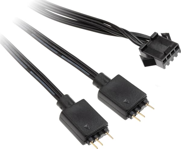 Kolink 4-bens Lazfter til 3-bens 5V ARGB kabeladapter