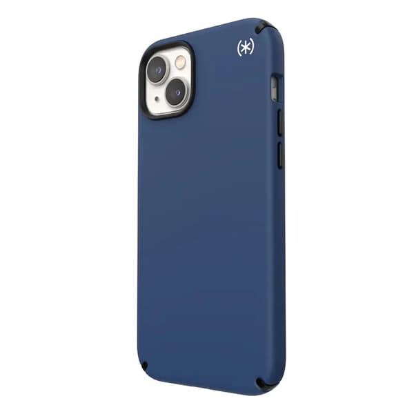 Speck Presidio2 Pro - Antibakterielt cover til iPhone 14 Plus (Coastal Blue/Black/White)