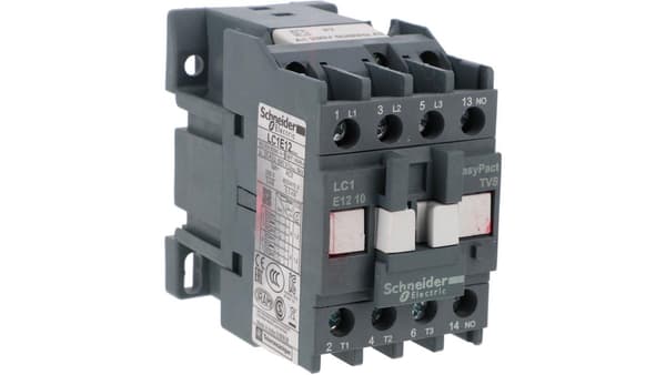 TVS Kontaktor 3P 12A AC3 5.5kW 230V AC 1Z LC1E1210P7