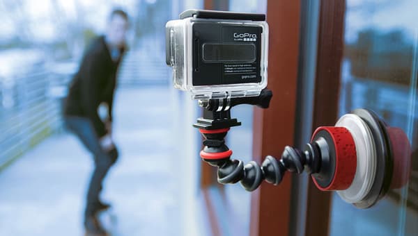 Joby Suction Cup & GorillaPod Arm GoPro-sovittimella