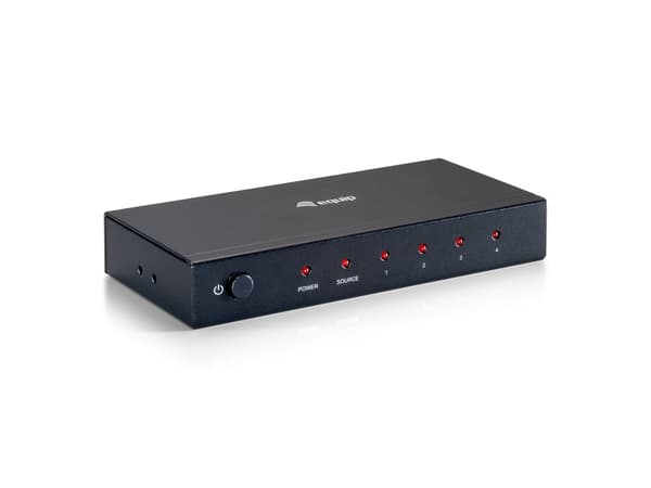 Equip HDMI-splitter 1x4, svart - 332714