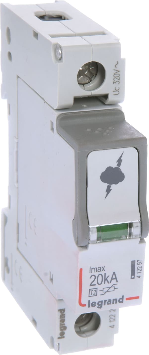 Bake stop C Tyyppi 2 1P 20kA 1,2kV ON 300 412220