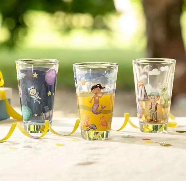 Glas 300ml cosmos BAMBINI AVVENTURA - Leonardo