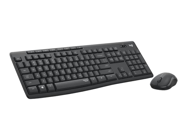 Logitech-näppäimistö MK295 - US-asettelu - musta