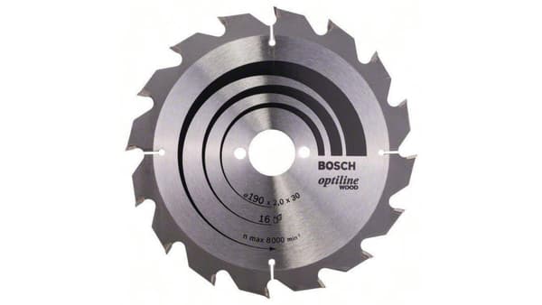 Bosch Cirkelsågblad OP WO H 190x30-16