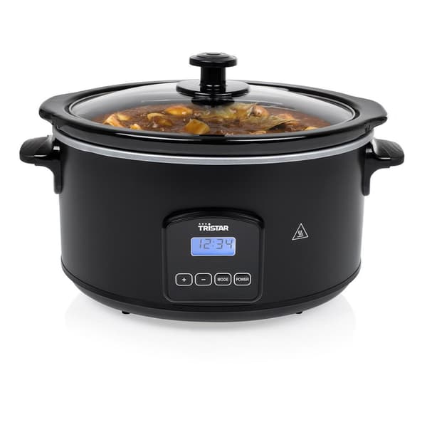 Tristar Tristar Slow Cooker, 210 W, 4.5 L, sort