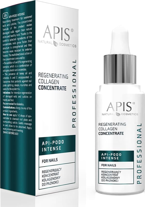 Apis Api-Podo Intensivt Regenererende Kollagenkoncentrat til Negle 30 ml