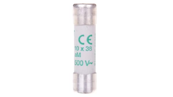 Cylindrisk sikringsindsats 10x38mm 16A aM 500V LF316M