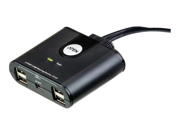 Aten 2-porttinen USB 2.0 -oheislaitteiden jakokytkin