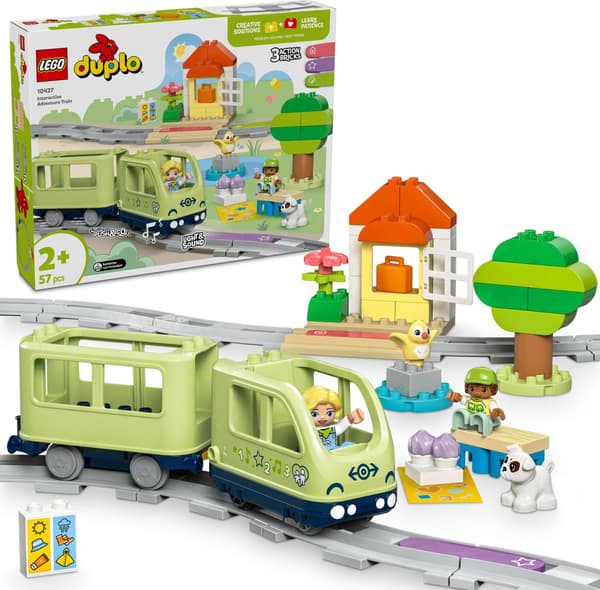 LEGO® Duplo Interaktivt Eventyrtog 10427, 57 dele