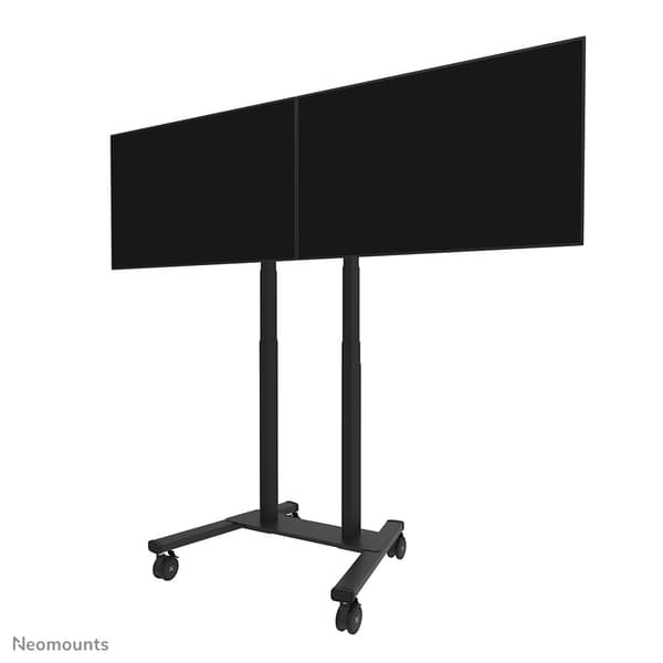 Neomounts ADM-875BL2 monteringskomponent - mikrojusterbar - til 2 fladskærme - sort