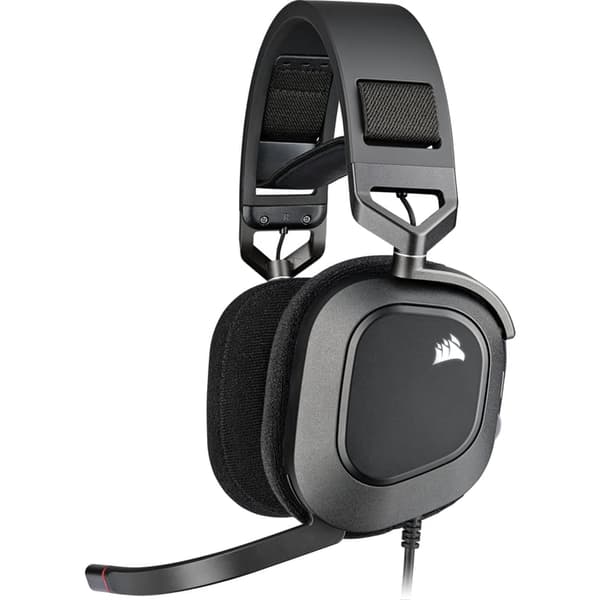 Kuulokkeet HS80 RGB USB Carbon, (EU-versio)