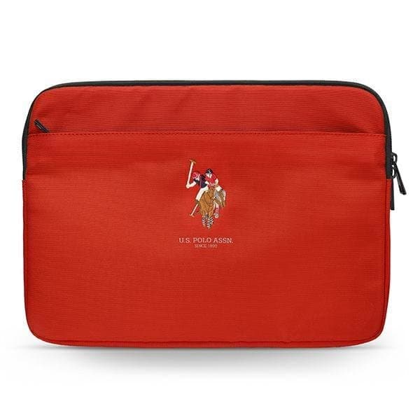 US Polo Sleeve USCS13PUGFLRE 13\" röd