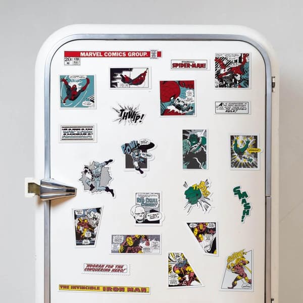 MARVEL COMICS (SANKARIT) MAGNEETTISETTI (20 kpl)/Marvel Comics Magneettisetti - Sankarit (20 kpl)