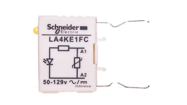 Beskyttelsessystem varistor 50-130V AC/DC med LED-indikator LA4KE1FC