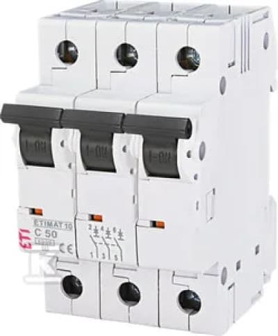 ETIMAT10 3P 6KA C 50A-NMP CONNECTOR.