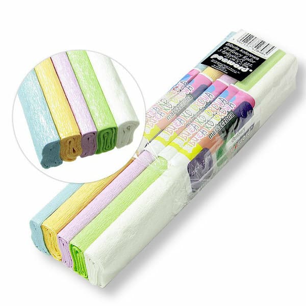 Rypytetty helmi bibula 25x200 5 väriä 5kpl. hinta per pakkaus