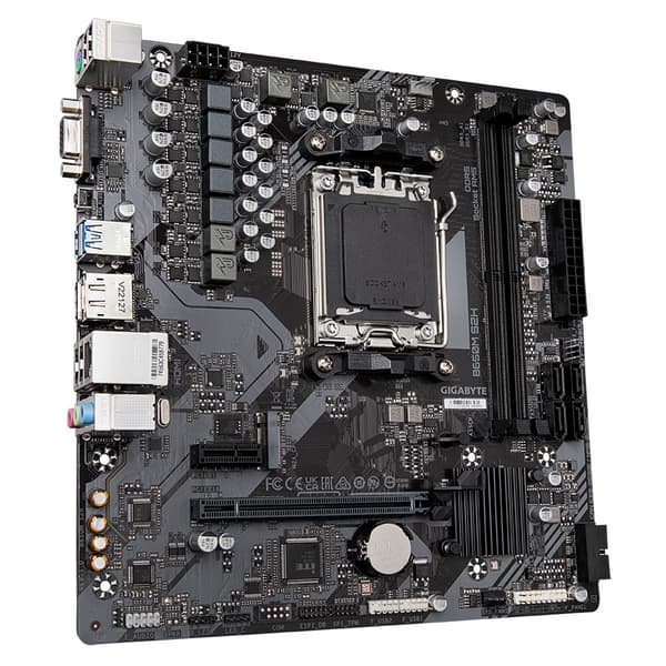 Gigabyte Bundkort B650M S2H - 1.0 - Micro ATX - Socket AM5 - AMD B650