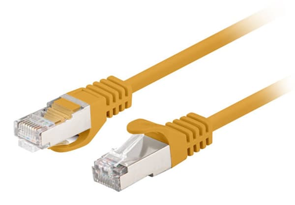PATCH CORD CAT.6 FTP 0.25M ORANGE FLUKE PASSED LANBERG