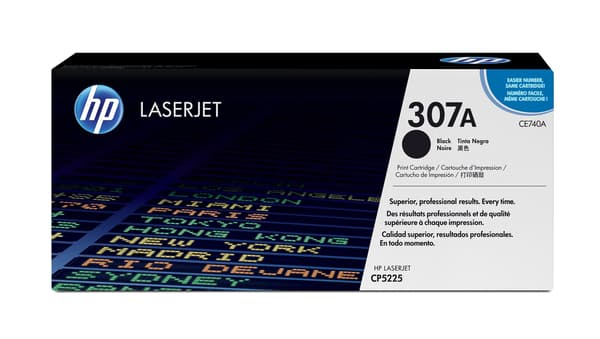 HP 307A - sort - original - LaserJet - tonerpatron (CE740A)