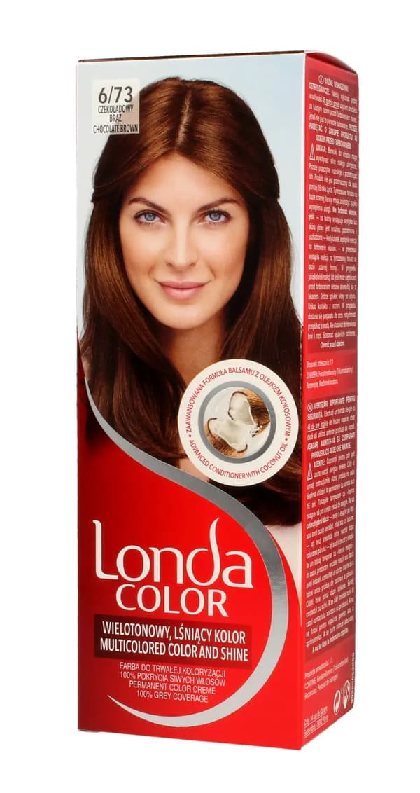 Londacolor Cremefarve nr. 6/73 chokoladebrun