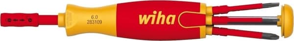Wiha VDE Magazin-Bithalter mit 6 Bits